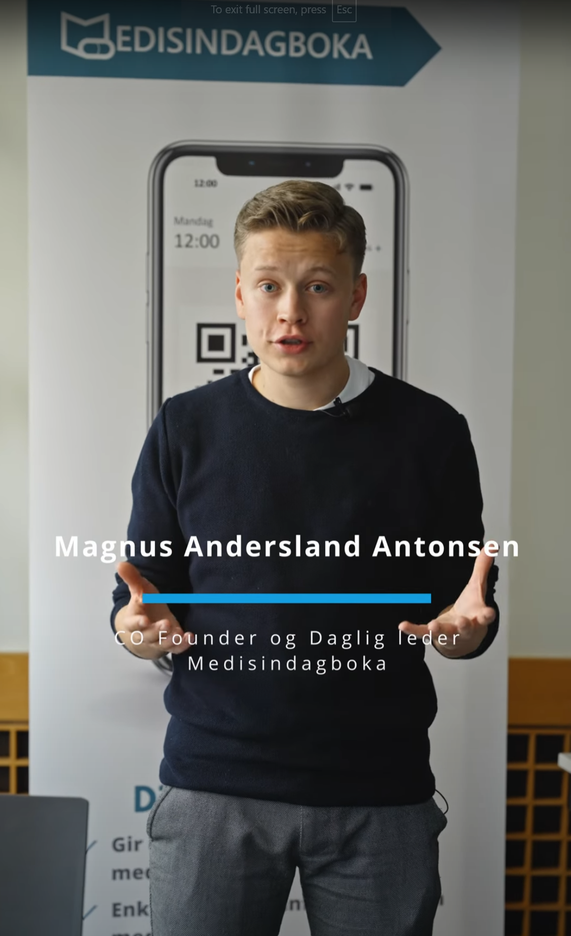 Medisindagboka representert i serien "Farmasøyter overalt!"