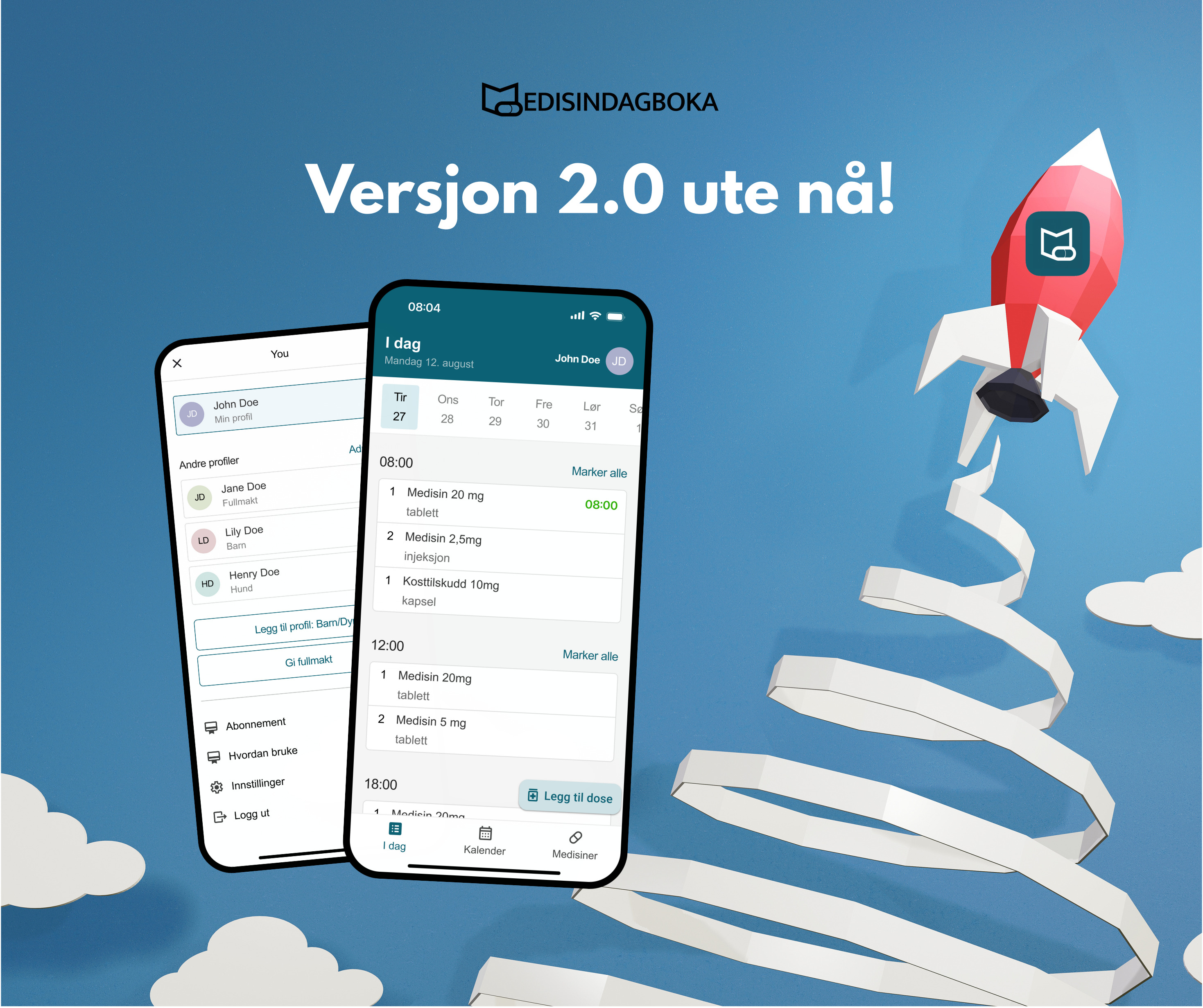 Lansering av versjon 2.0!